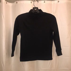 💜 NWOT GIRLS BLACK TURTLENECK